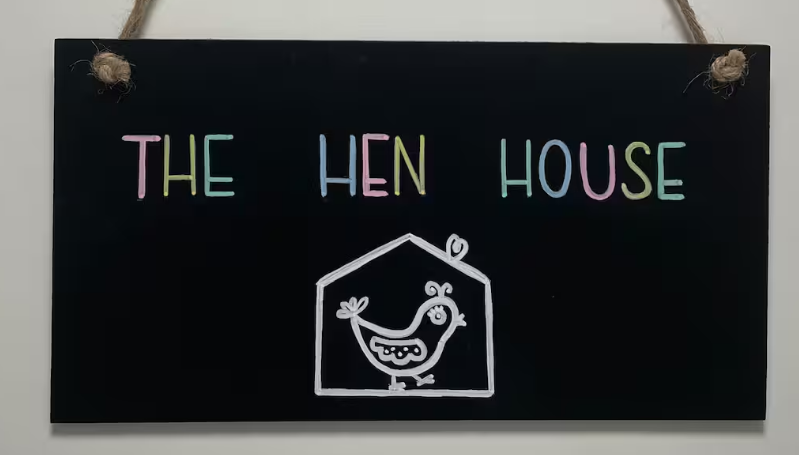 The Hen House Schild