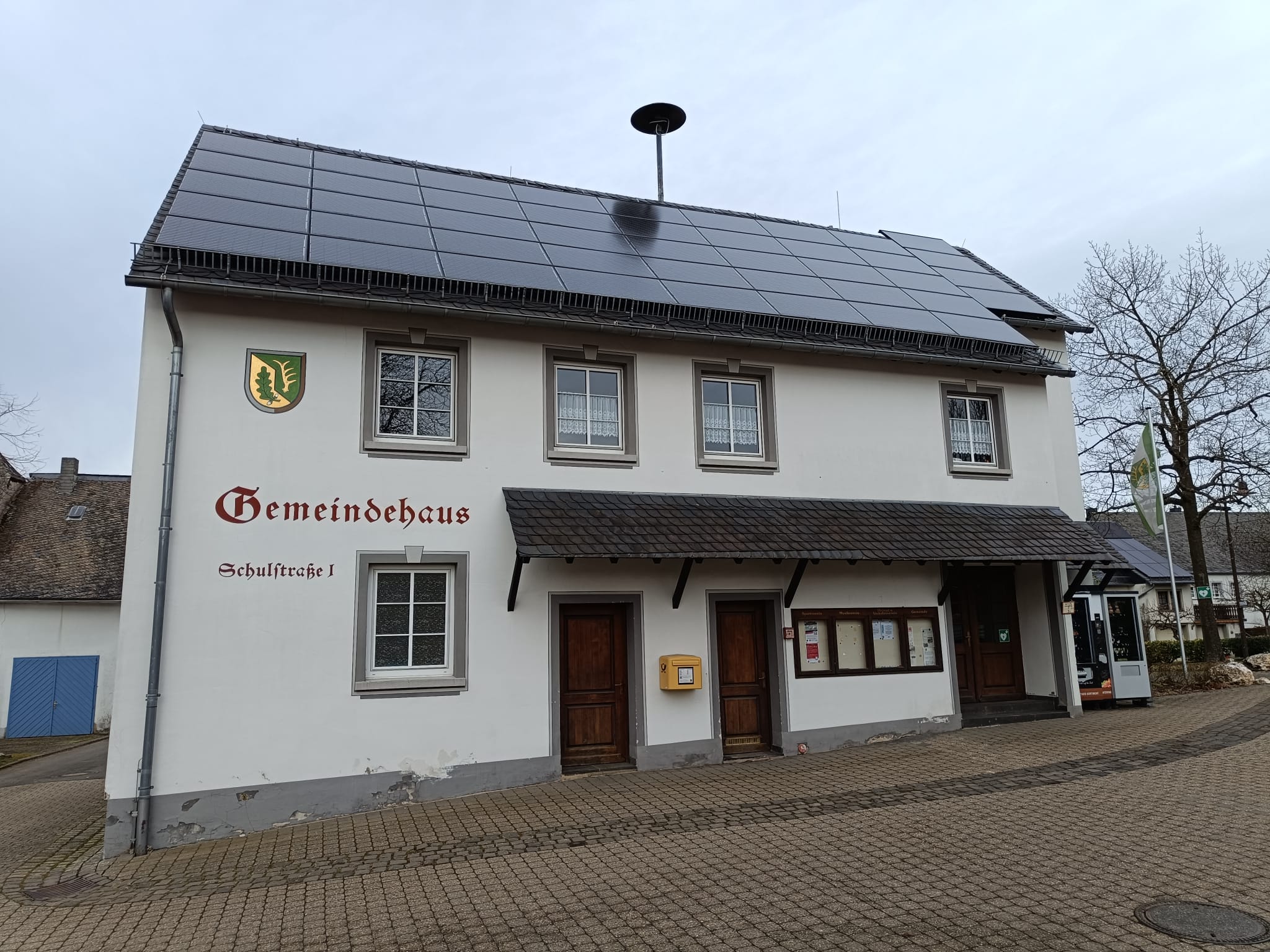 Das Bürgerhaus von vorne