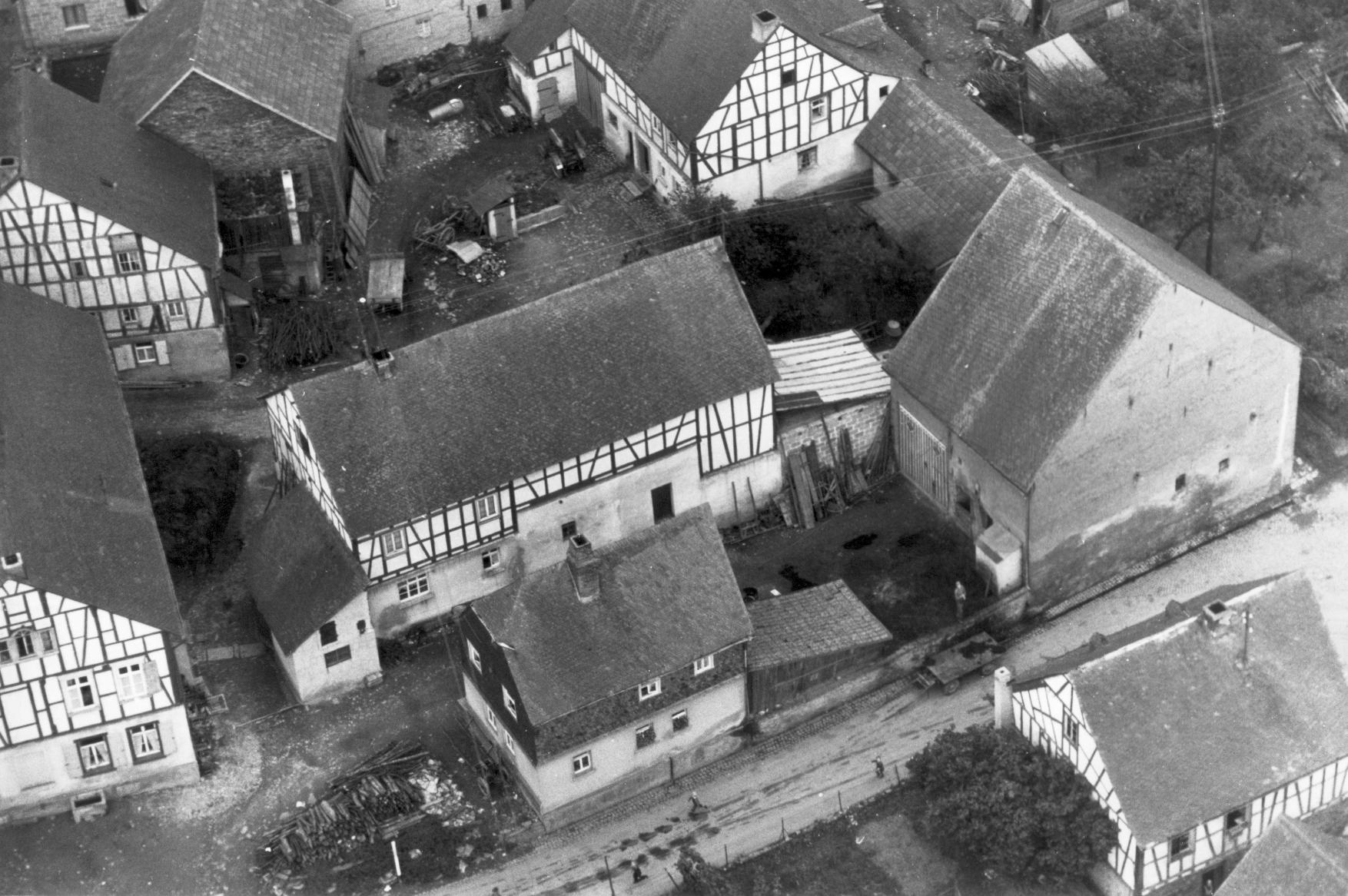 Mittelstrimmig Luftaufnahme 1957