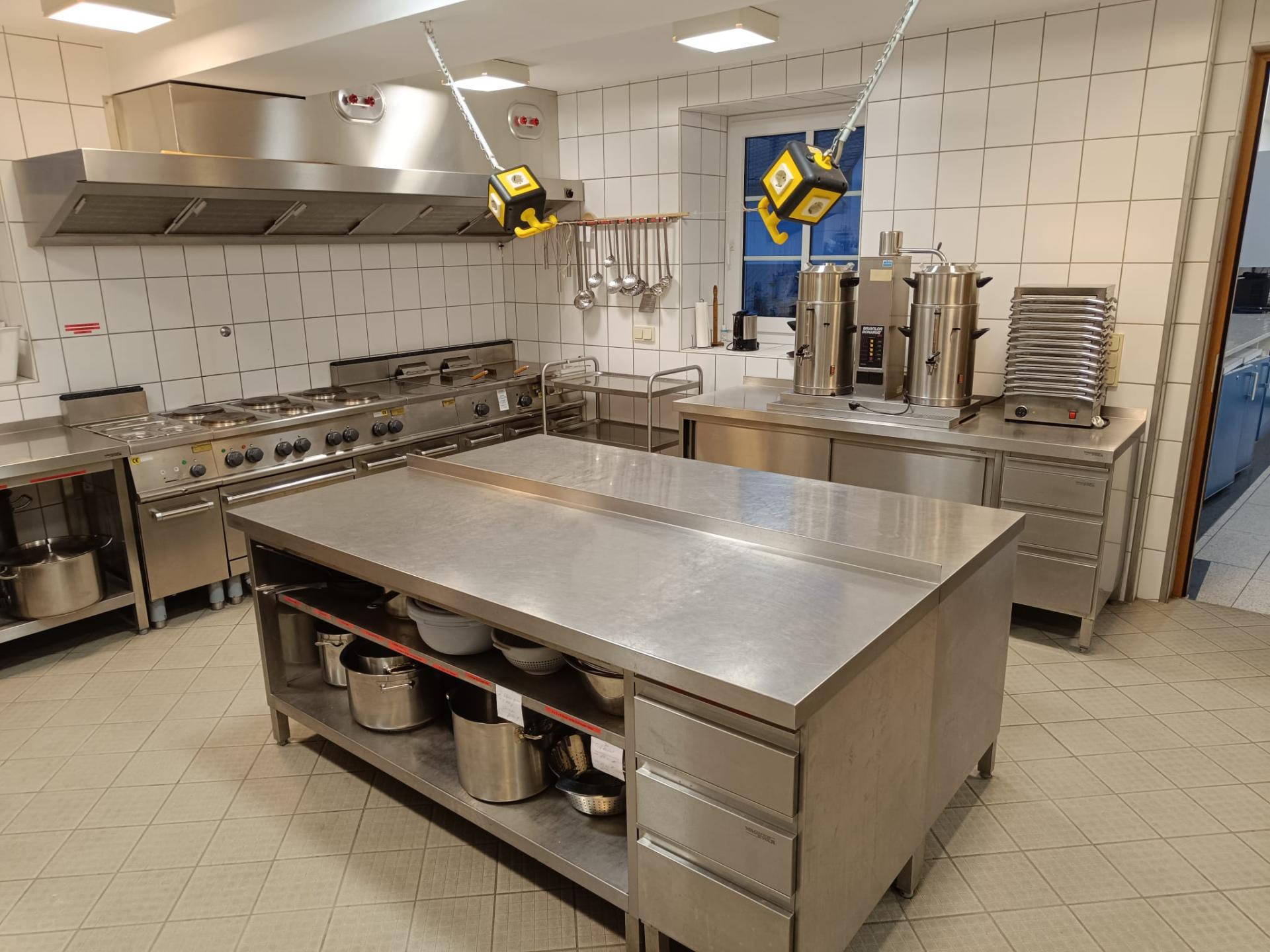 Ein Blick in die Küche