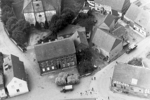 Mittelstrimmig Luftaufnahme 1957