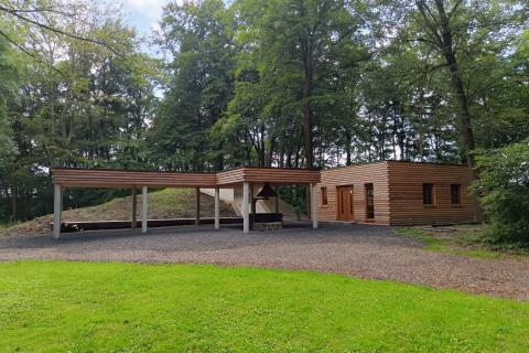 Die Schockhütte von außen