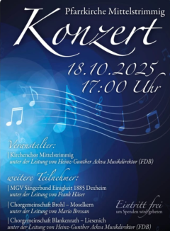 Kirchenkonzert Mittelstrimmig