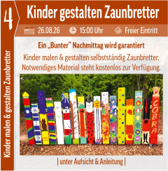 Niwara Millemaje: Kinder malen und gestalten Zaunbretter
